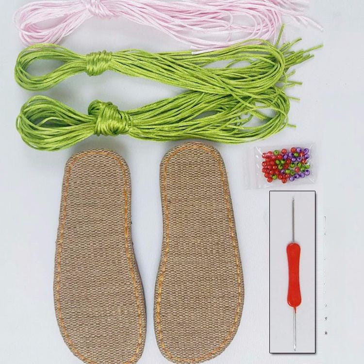 Chinese knot thread stlye sandals 02