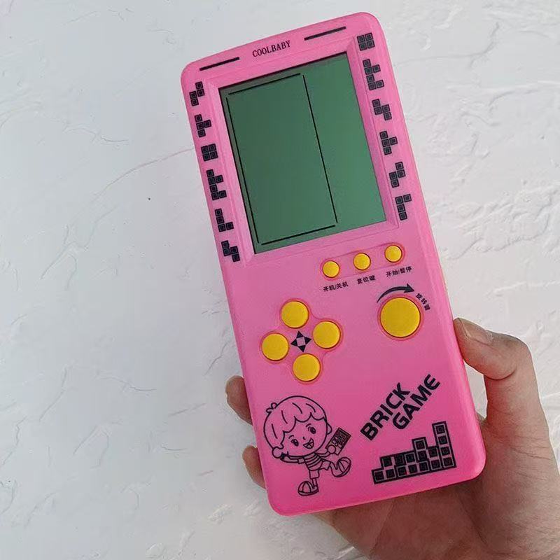 Tetris, handheld, classic nostalgic retro, children's game console toys