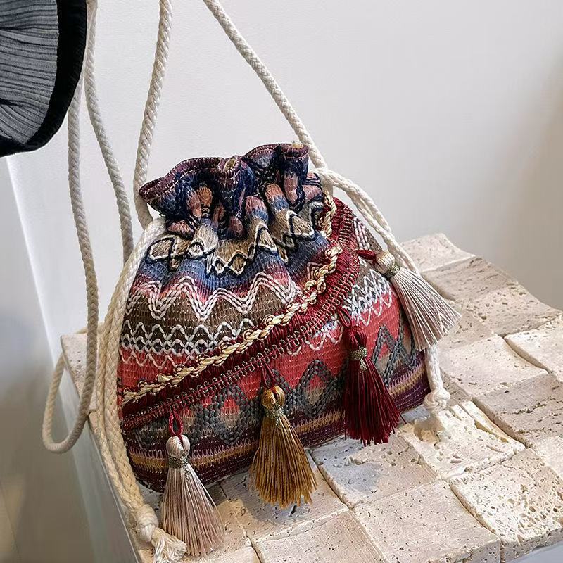 Handmade ethnic-style bags