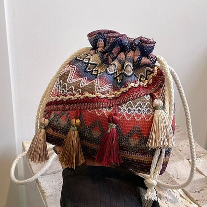 Handmade ethnic-style bags