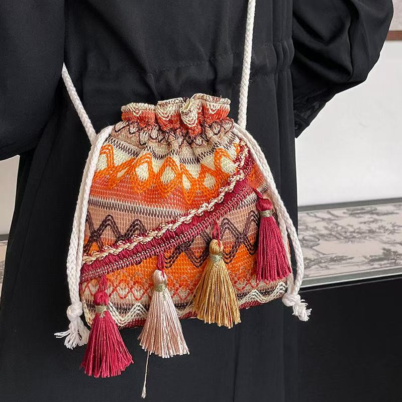 Handmade ethnic-style bags